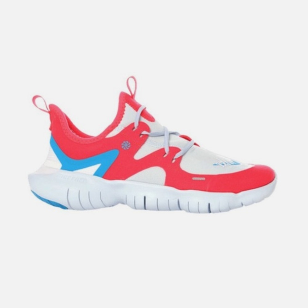 Nike Free RN 5.0 GS Red Orbit Blue Hero Sz 4.5y Sz women size 6 New No Box